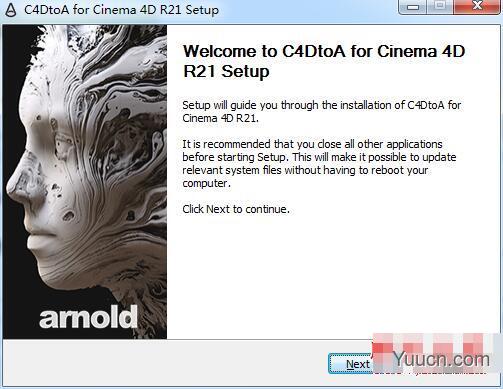 C4DtoA阿诺德渲染器SolidAngle Cinema 4D To Arnold v4.0.1 for C4D R21 特别版