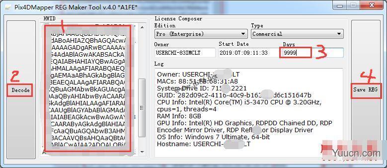 无人机测绘软件Pix4Dmapper V4.4.12 中文免狗激活企业版(附注册机+安装教程)