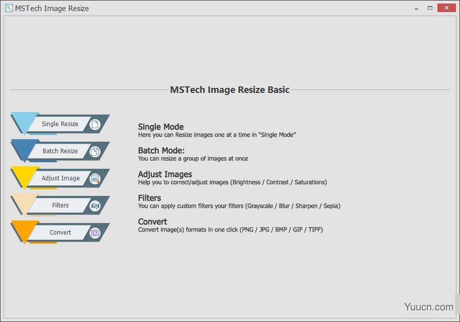 MSTech Image Resize Basic(图像大小调整工具) v1.9.6.1032 附激活教程