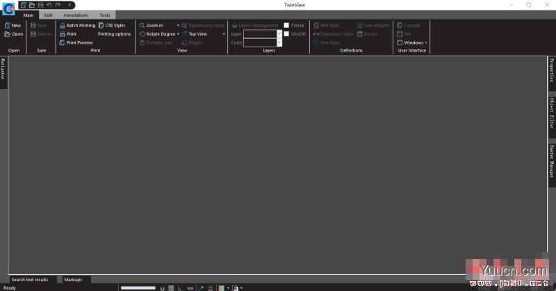 Twinview(CAD文件编辑器) v19.0.7 64位免费安装版