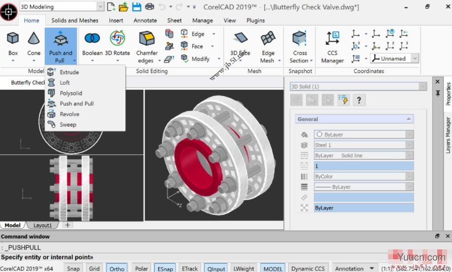 CorelCAD 2019 v19.1.1 最新中文激活版(附补丁文件+安装教程) 32位