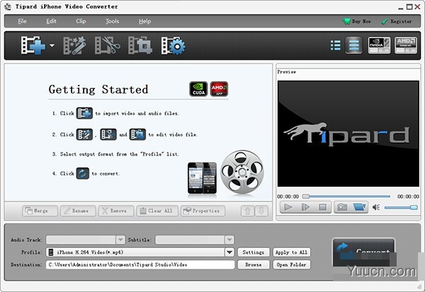 Tipard iPhone Video Converter(苹果手机视频转换工具) v6.1.62 官方安装版