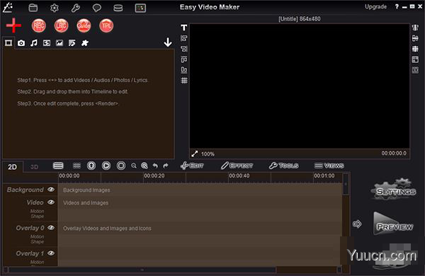 easy video maker 视频编辑软件 v11.07 破解安装版(附安装教程)