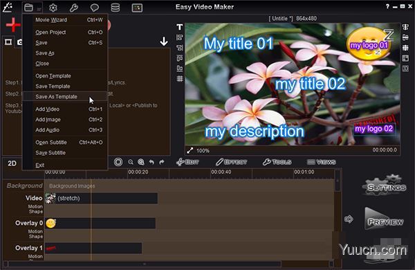 easy video maker 视频编辑软件 v11.07 破解安装版(附安装教程)