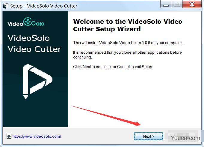 视频切割软件 VideoSolo Video Cutter v1.0.6 免费安装版