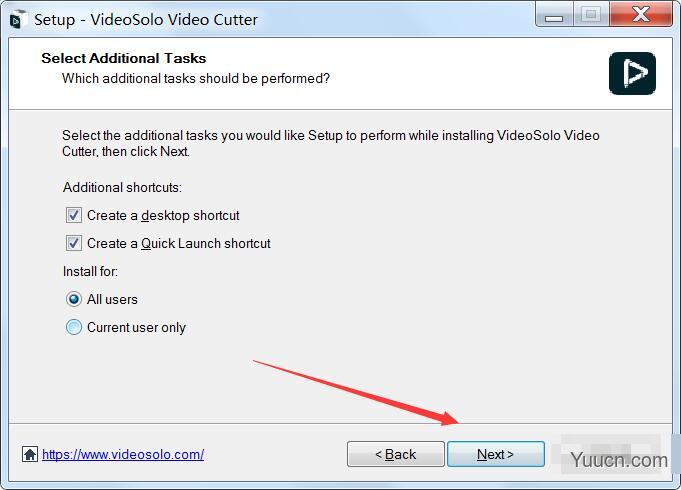 视频切割软件 VideoSolo Video Cutter v1.0.6 免费安装版