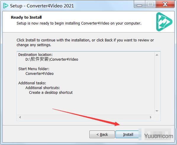 Converter4Video(视频格式转换软件) v2021.7.04 免费安装版