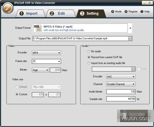 SWF视频转换器 iPixSoft SWF to Video Converter v4.5.0 英文破解版