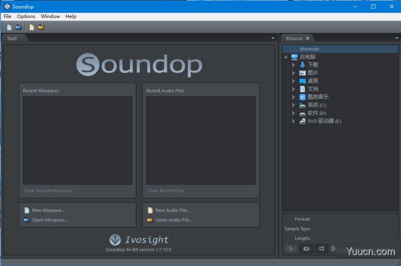 Soundop Audio Editor(全面的音频编辑器) v1.7.10.0 64位 免费安装破解版