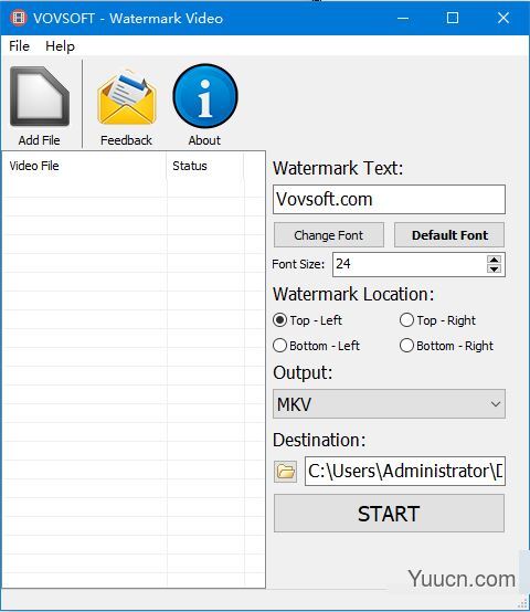 视频水印怎么加VovSoft Watermark Video v1.7 英文安装破解版 附安装步骤+补丁