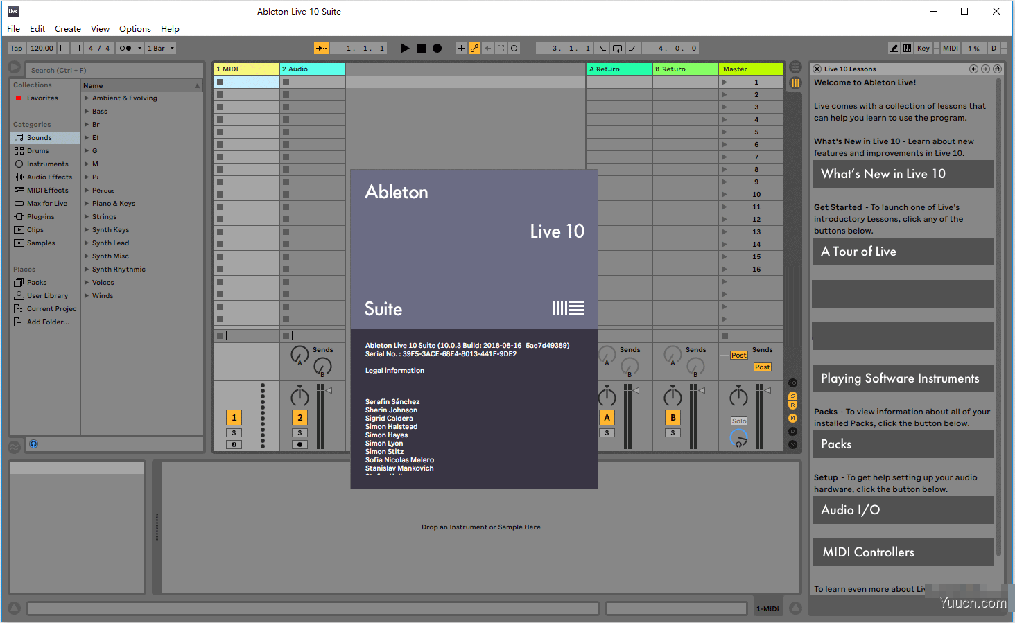 音乐制作软件Ableton Live Suite v11.0.12 中文破解版(附注册机) Win64位