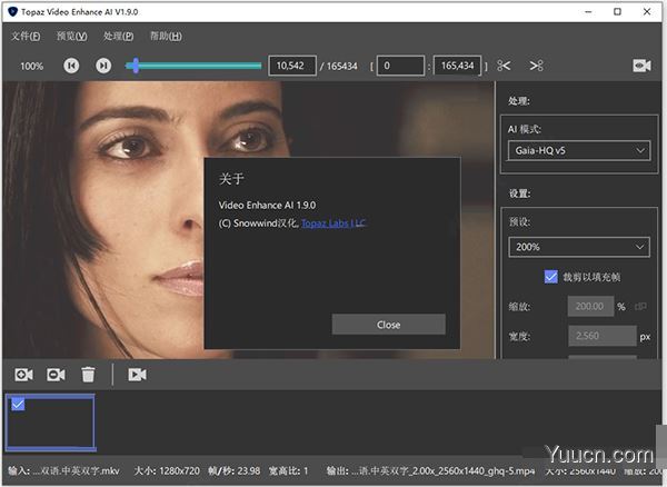 video enhance ai中文补丁 免费版(附使用教程)