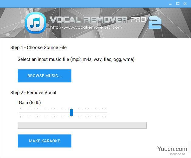 Vocal Remover pro (消声魔术师) v2.0 特别安装版 附激活教程