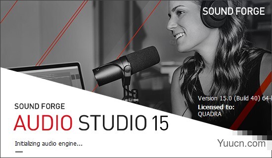 SOUND FORGE Audio Studio(数字音频处理器) v15.0.0.40 完美激活版 64位