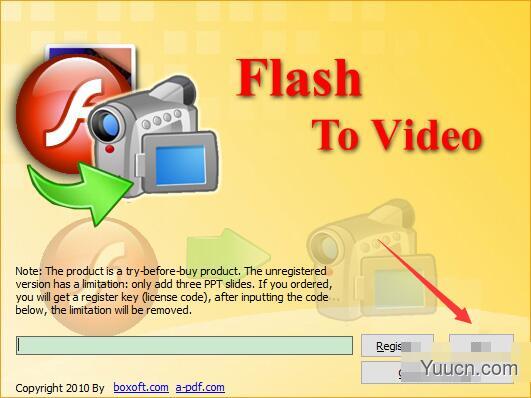 Flash视频转换工具 Boxoft Flash to Video v1.5 免费安装版