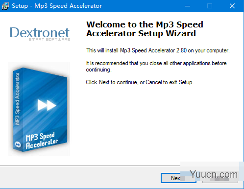 Mp3 Speed Accelerator(mp3播放速度调整工具) v2.8 官方版