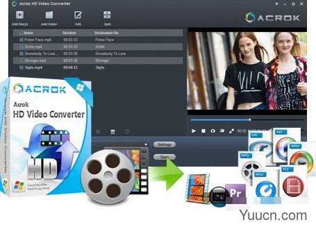 Acrok HD Video Converter破解版 v7.0.188.1688 高清视频转换器