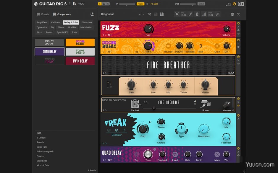 Native Instruments Guitar Rig 6 吉他效果器 Pro v6.2.1 最新免费版