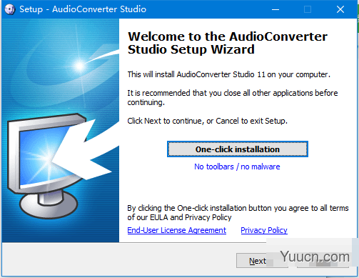 AudioConverter Studio(音乐格式转换软件) v11.0 免费安装版