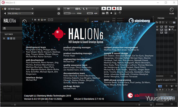 steinberg halion 6 电脑音频处理软件 v6.4.0 中文破解版(附安装教程)