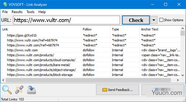 Link Analyzer(超链接检查软件) v1.3 免费安装版
