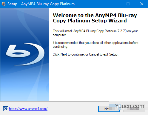 AnyMP4 Blu-ray Copy(光盘拷贝工具) v7.2.70 官方版