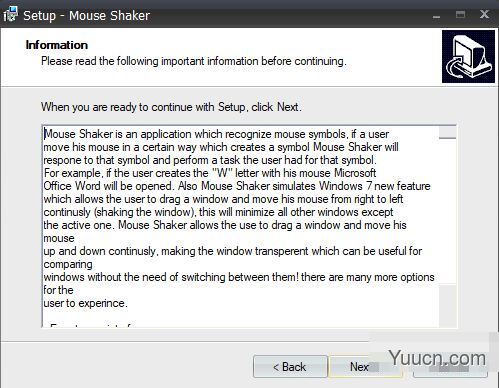 Mouse Shaker(自定义鼠标手势工具) v1.0.1.0 免费安装版