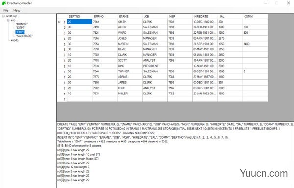 OraDumpReader(Oracle数据恢复工具) v0.1 绿色版