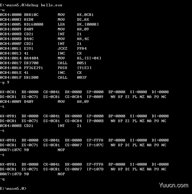 Masm5.0(windows x64位系统下汇编语言环境配置工具集合) 64位/32位