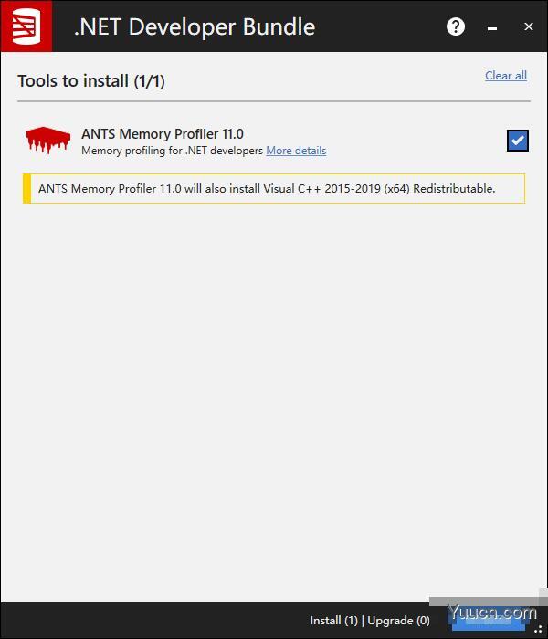 ANTS Memory Profiler(程序追踪工具) v11.0.0.1816 免费安装版