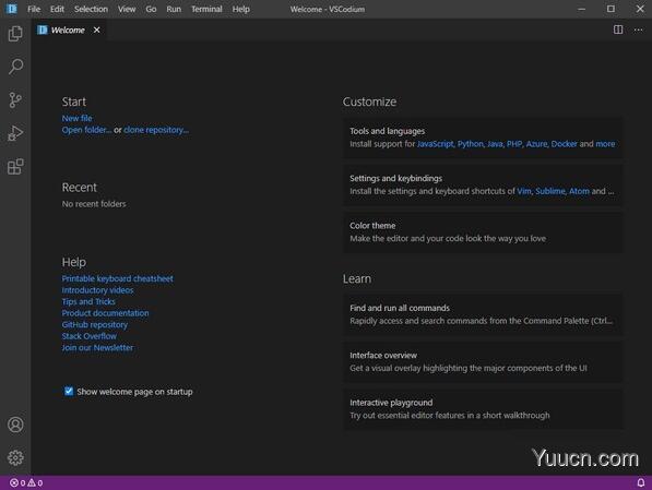 VSCodium(VScode二进制版本) v1.59.0 官方安装版 64位