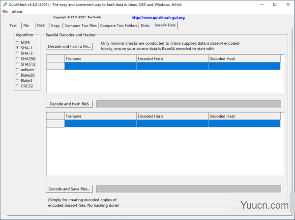 QuickHash GUI(开源代码哈希工具) v3.3.0 官方绿色免费版