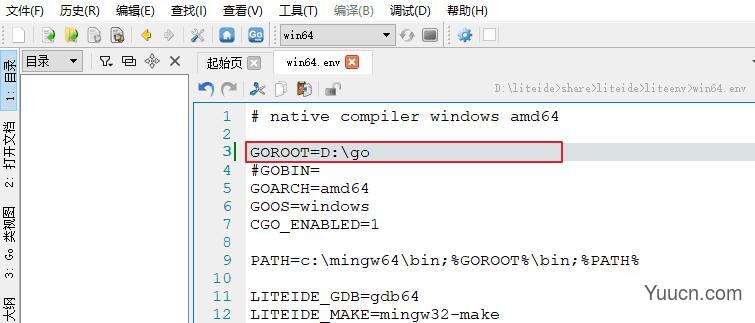 Go语言开发工具 LiteIDE X37.4 X64 最新绿色修改版(附方法)