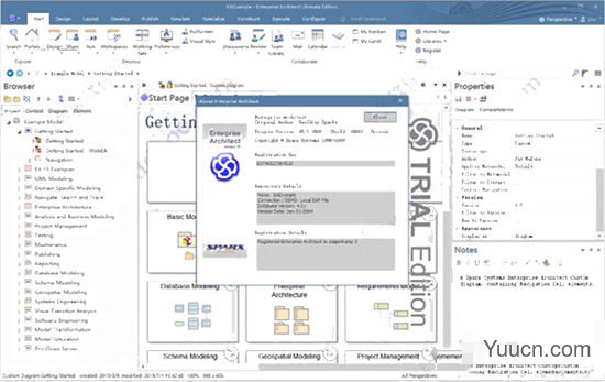 Enterprise Architect（UML软件开发建模软件） V15.0.1509 免注册码版