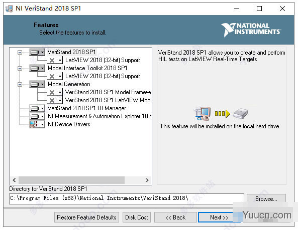 Ni VeriStand 2019 include Drivers x64 免费特别版(附激活工具)