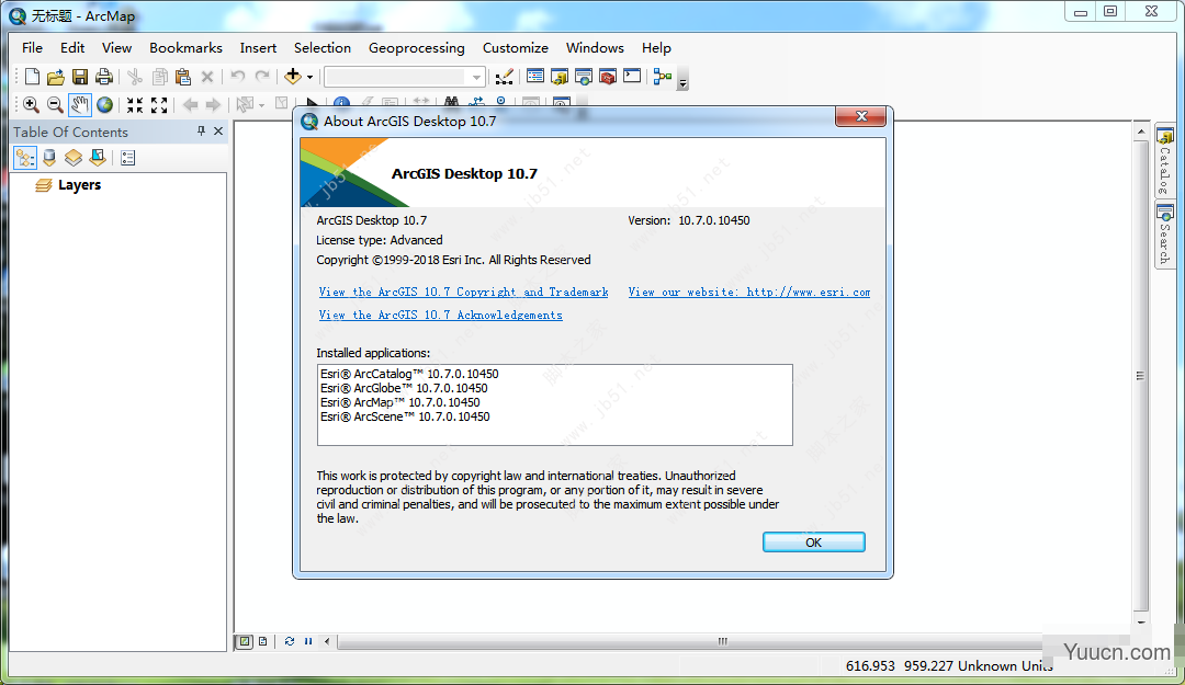 ArcGIS Desktop 10.7 完美汉化特别版(附激活补丁+汉化包+安装教程)