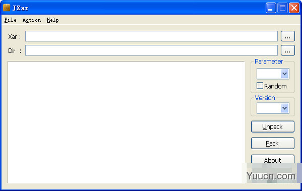 xar文件打包解包工具JXar V2.1 绿色免费版