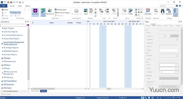 ConceptDraw PROJECT(项目管理软件) v12.0.0.183 官方安装版