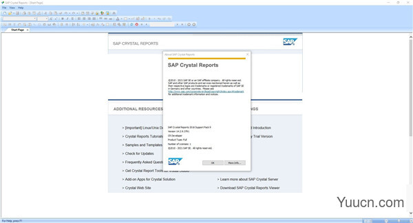 水晶报表SAP Crystal Reports 2016 SP09 破解安装版(附安装教程)