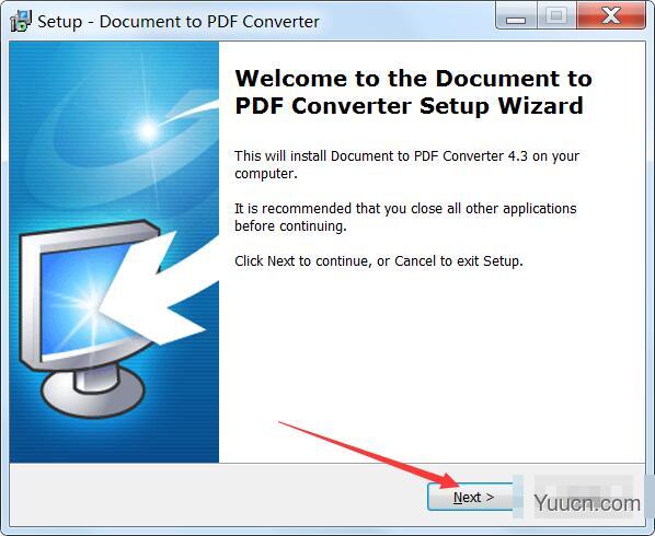 Document to PDF Converter(文档转PDF工具) v4.3 免费安装版