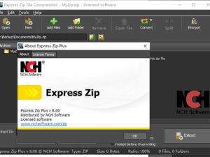 express zip文件压缩器 v8.00 破解版(附安装教程)