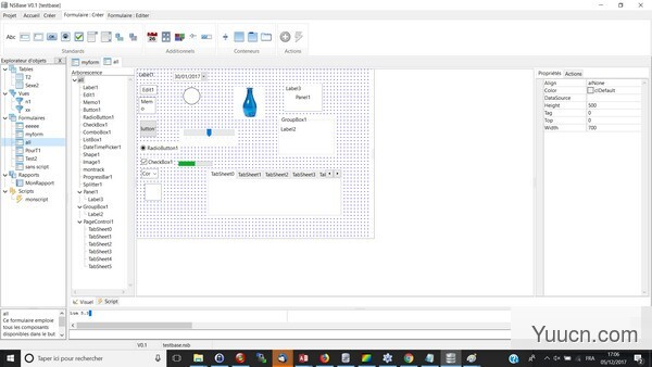 NSBase(数据库管理系统) v1.9.9 绿色免费版 64/32位