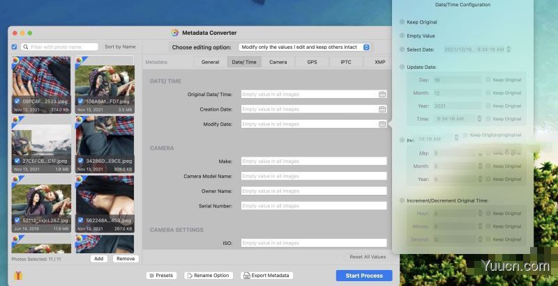 照片数据修改工具Metadata Converter for Mac v1.4 直装免费版