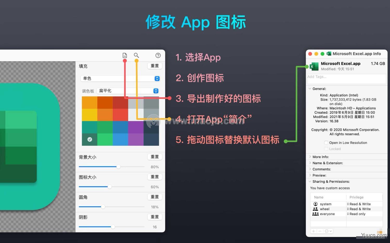 Acon for Mac(Big Sur风格应用图标制作) v1.1.0 中文激活版