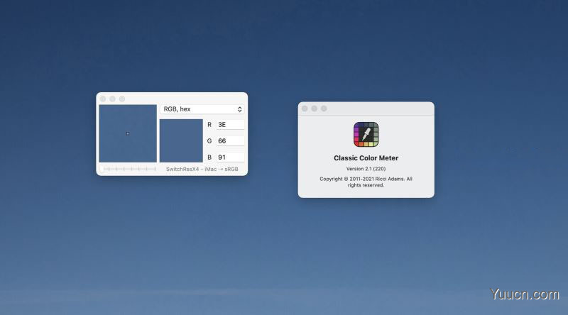 苹果电脑网页取色器Classic Color Meter for Mac v2.1.0 免费破解版