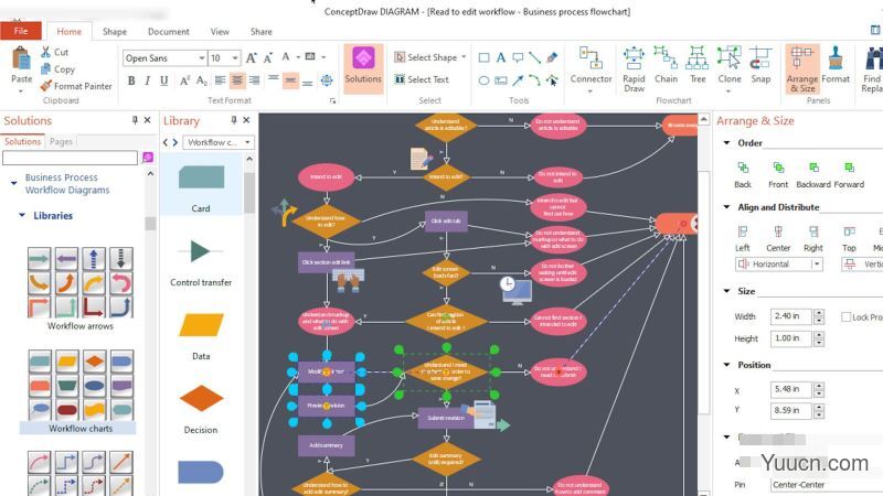 ConceptDraw DIAGRAM(专业图形设计工具) v14.1.0.370 一键安装破解版