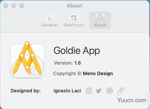 Goldie App(黄金比例计算设计工具) for Mac v1.6 一键安装破解版