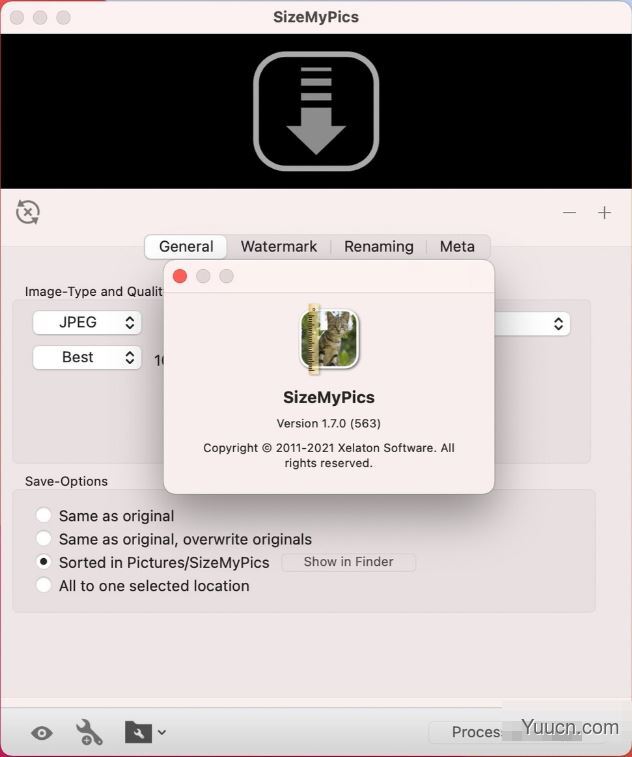 SizeMyPics(图片格式转换/大小调整) for Mac v1.7.0 中文直装破解版