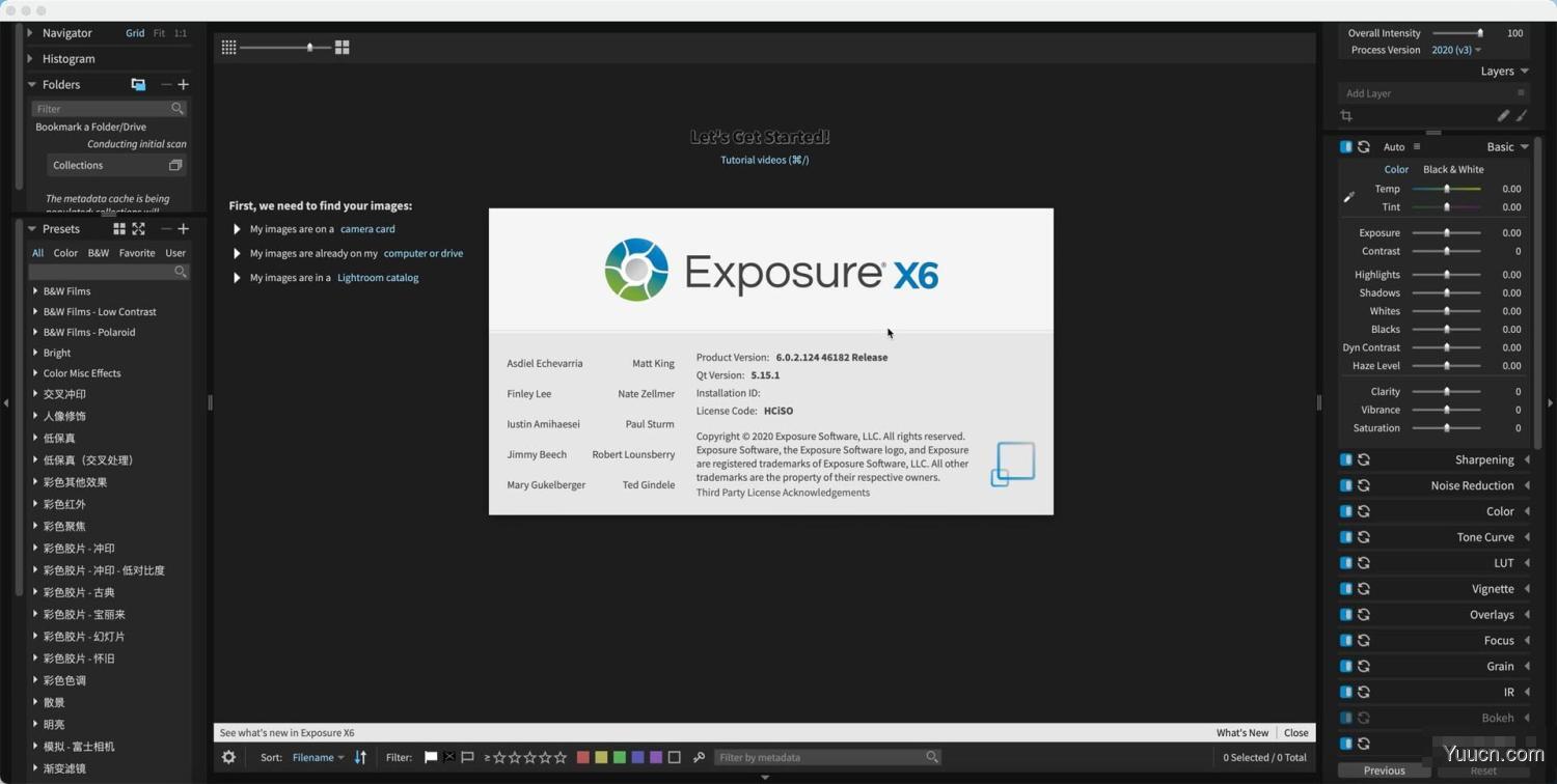 创意摄影最佳照片编辑器Exposure X6 for Mac v6.0.2.124 破解版