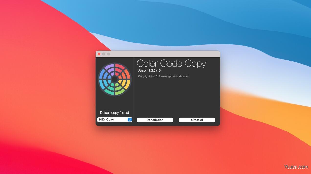 颜色代码复制工具 Color Code Copy for Mac V1.3.2 苹果电脑版